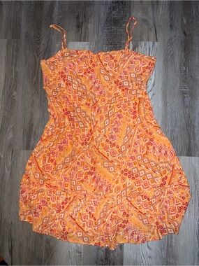 Derek Heart Pattern Summer Dress